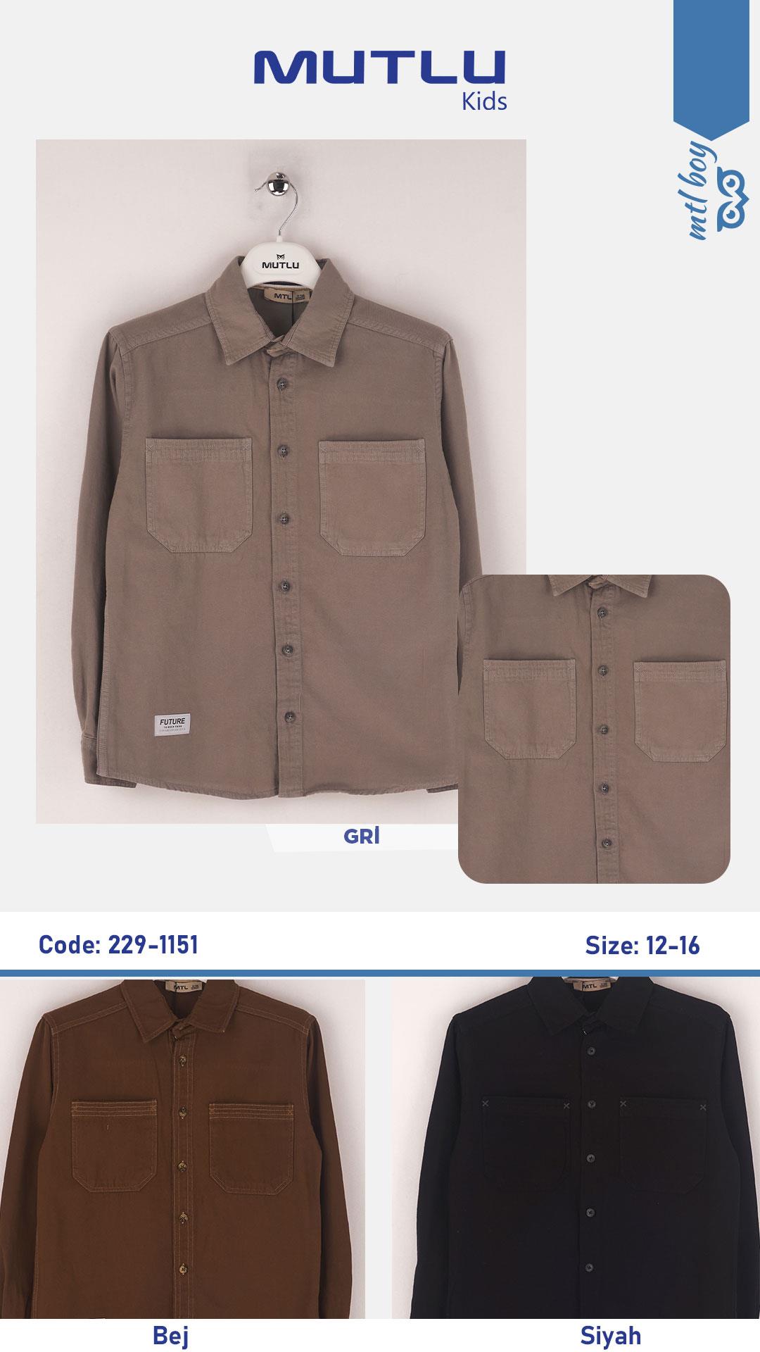 CEP SÜS DİKİŞLİ ERKEK GÖMLEK