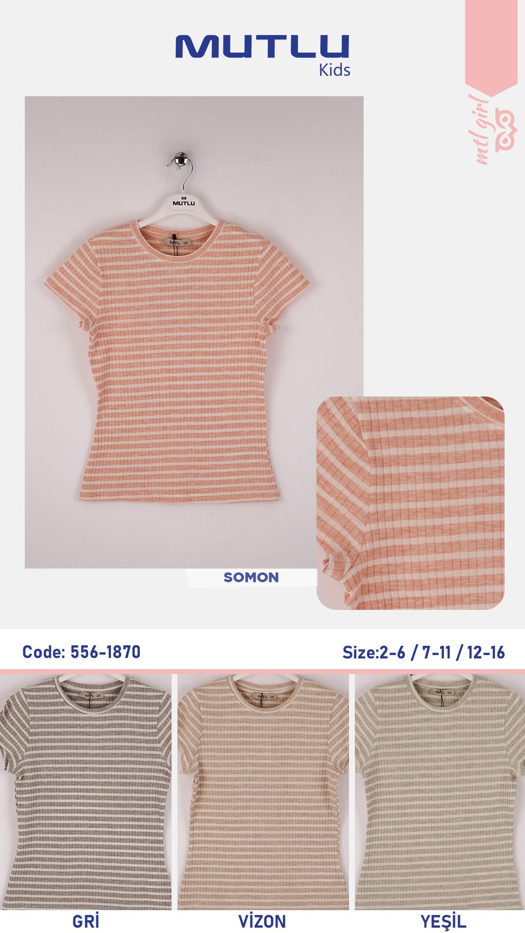 ÇİZGİLİ BASİC KIZ BODY