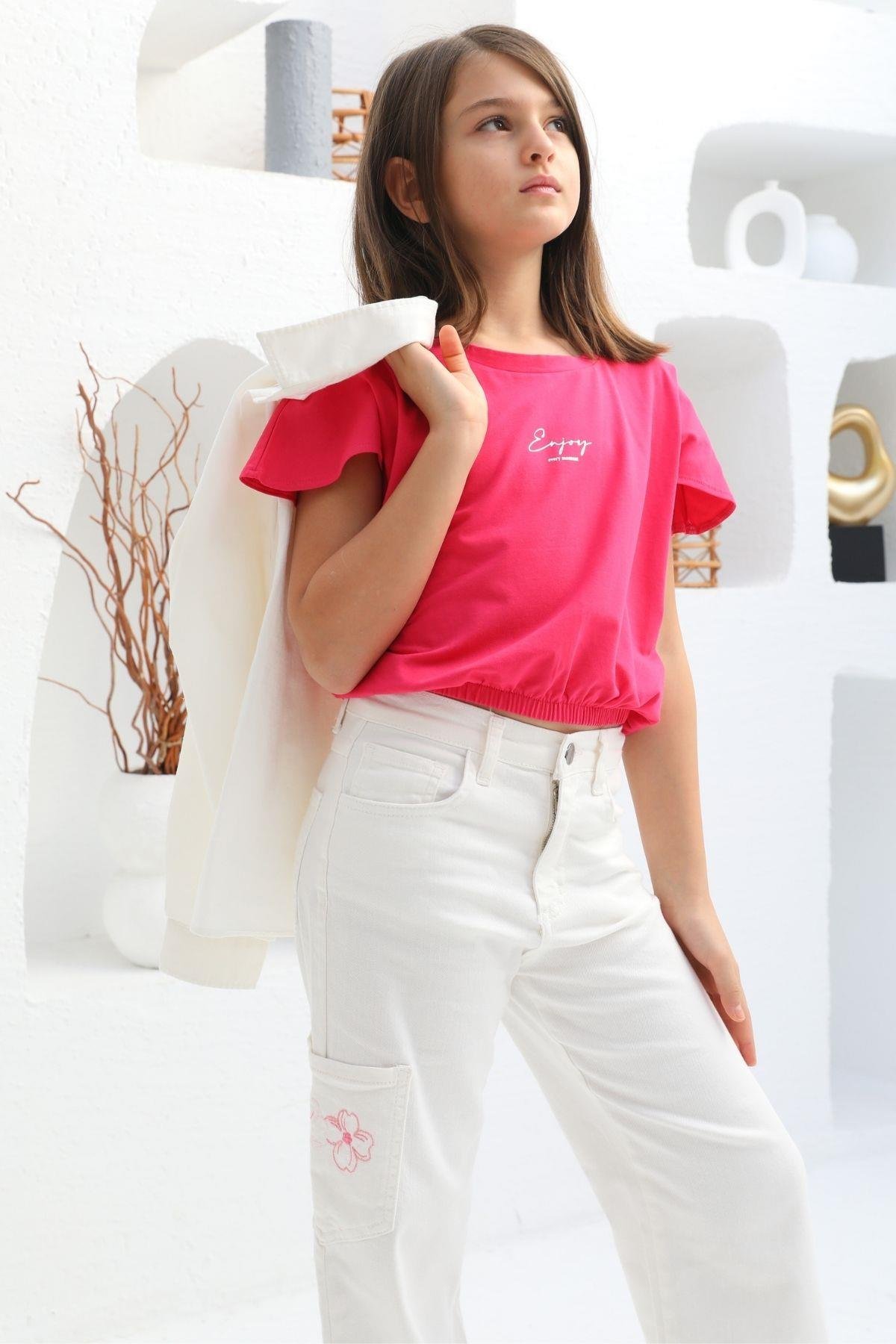 ENJOY BASKILI KIZ TSHIRT