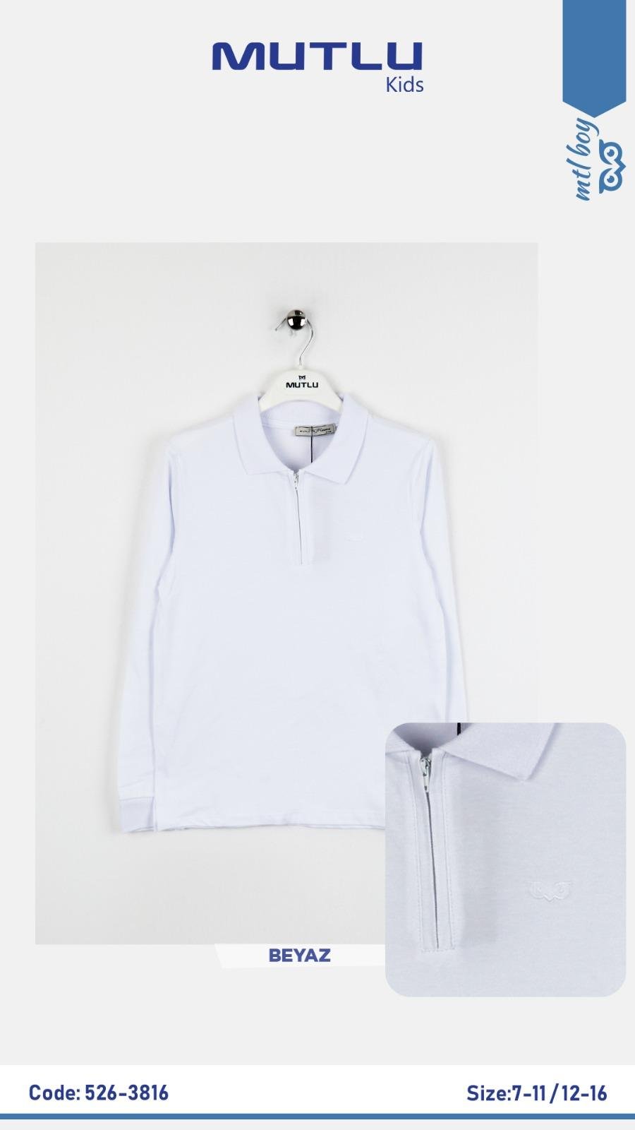 FERMUARLI UZUN KOL POLO YAKA