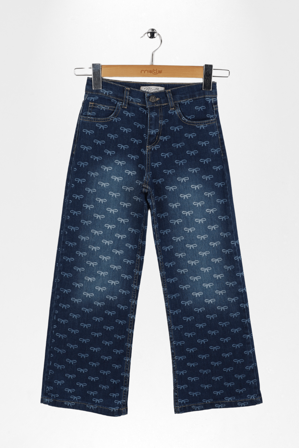 FİYONK LAZERLİ KIZ KOT PANTOLON