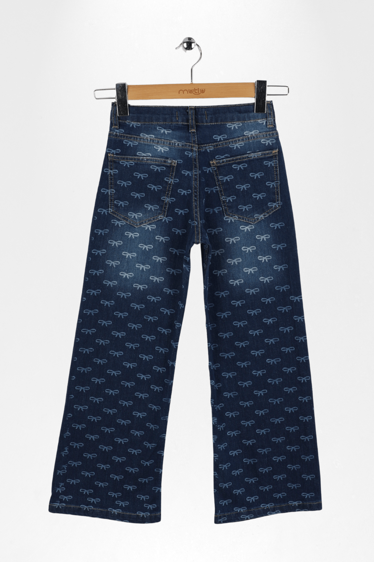 FİYONK LAZERLİ KIZ KOT PANTOLON