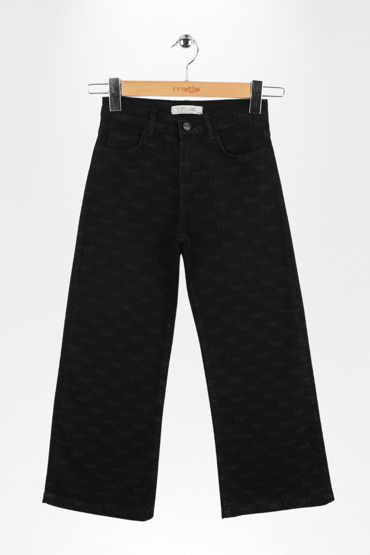 FİYONK LAZERLİ KIZ KOT PANTOLON