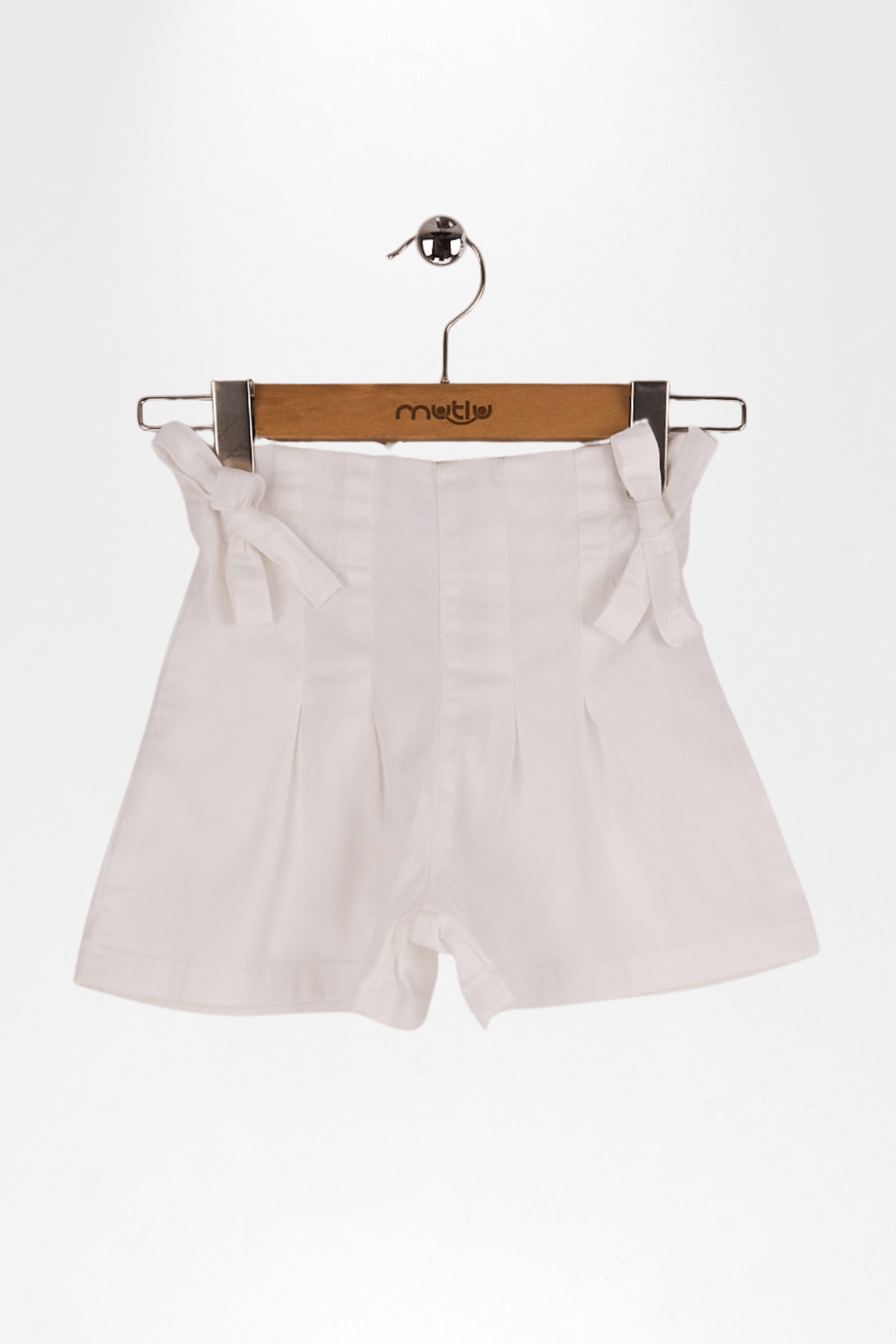 FİYONKLU GABARDİN KIZ ŞORT