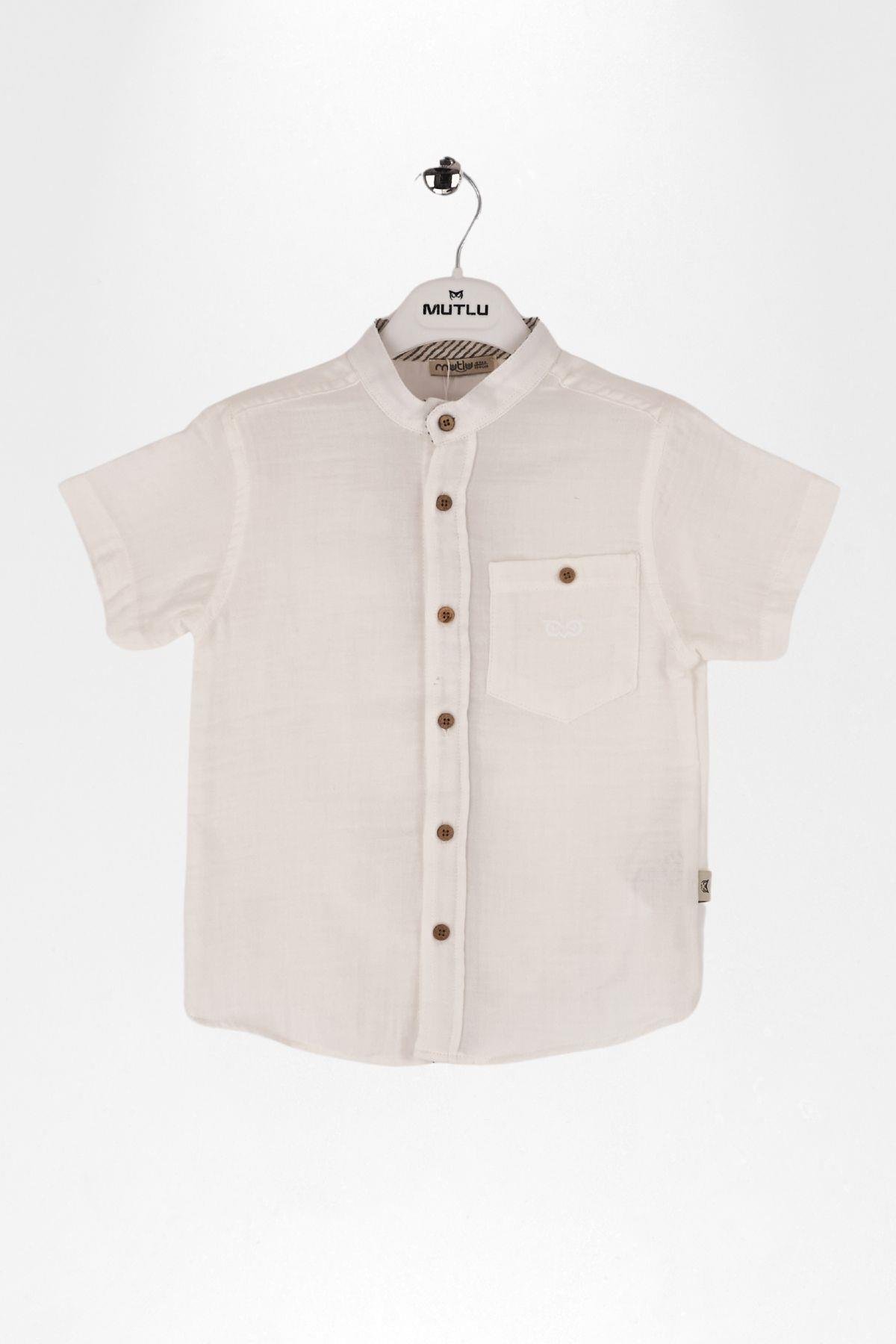 GARNİLİ MÜSLİN ERKEK GÖMLEK