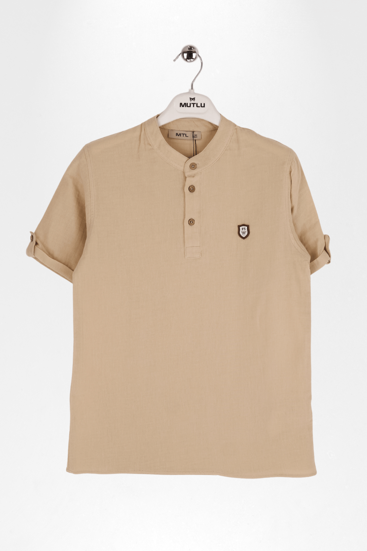 HAKİM YAKA YARIM PATLI ERKEK GÖMLEK