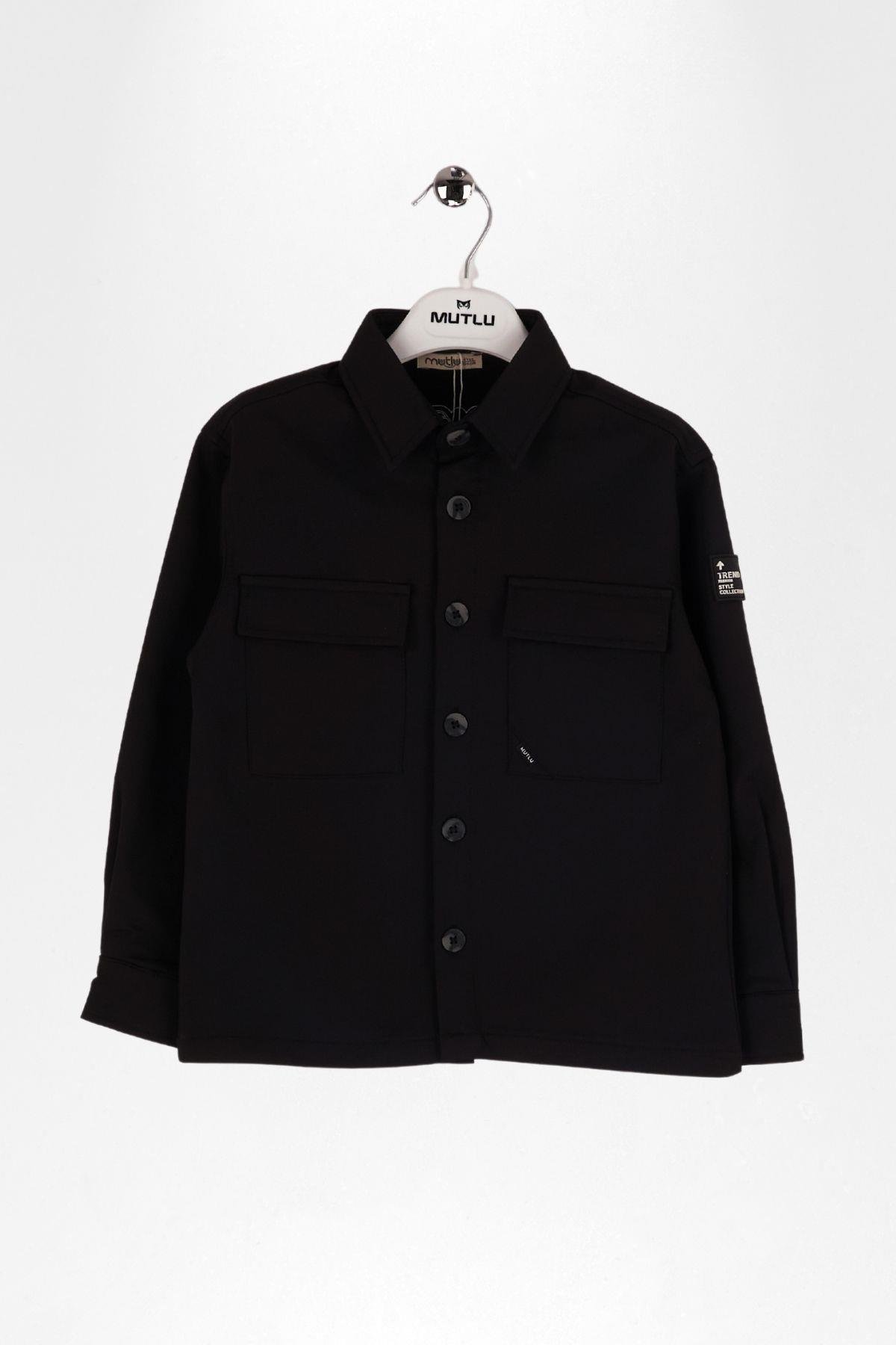 İÇ BASKILI ERKEK CEKET GÖMLEK