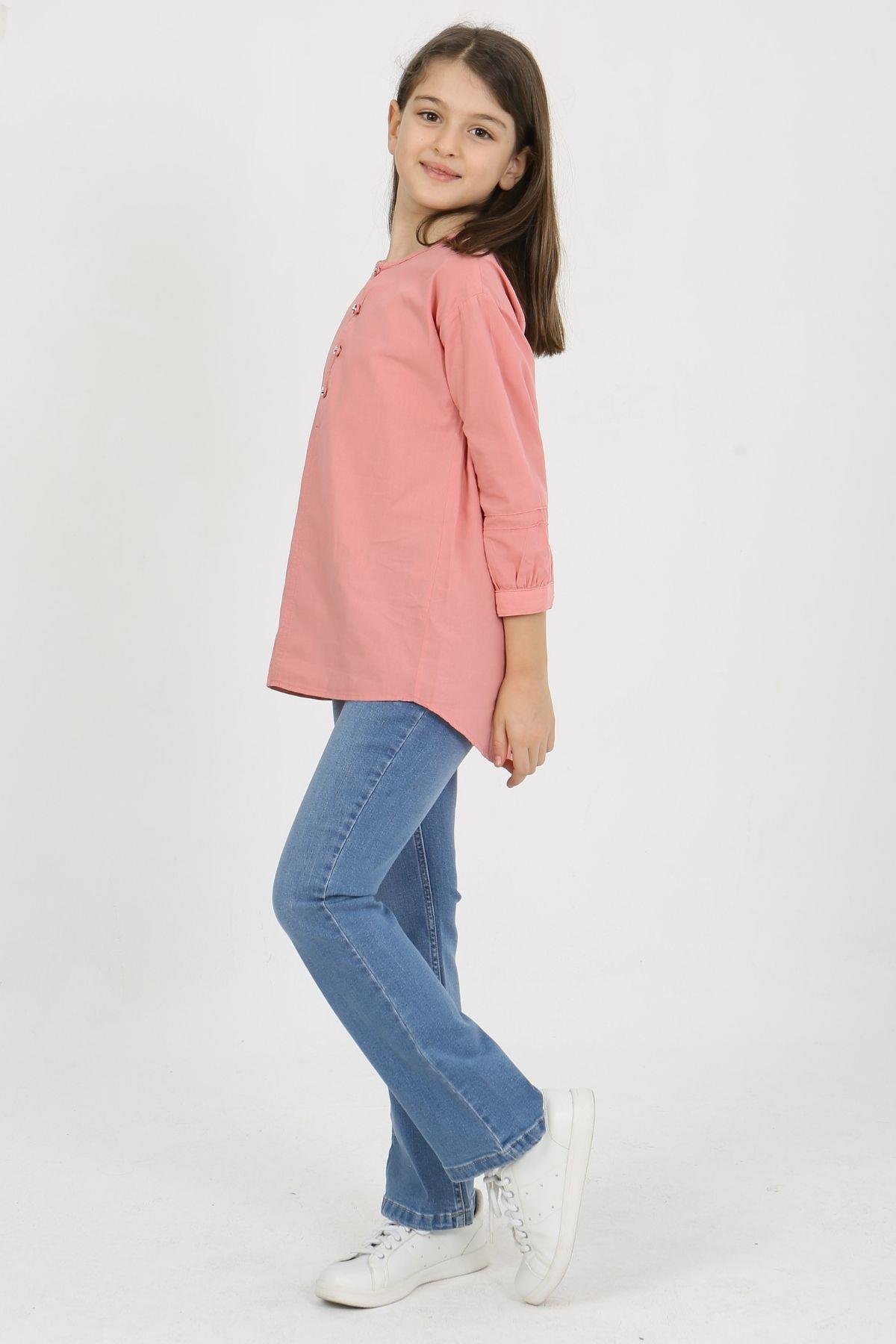 İSPANYOL PAÇA KIZ KOT PANTOLON