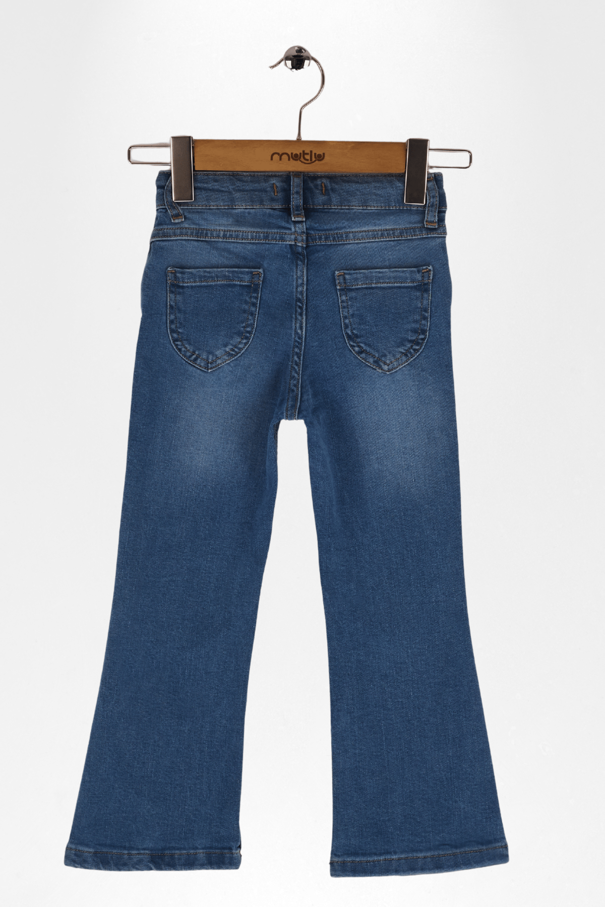 İSPANYOL PAÇA KIZ KOT PANTOLON