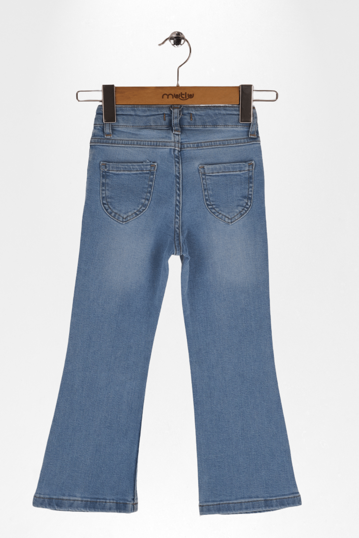 İSPANYOL PAÇA KIZ KOT PANTOLON