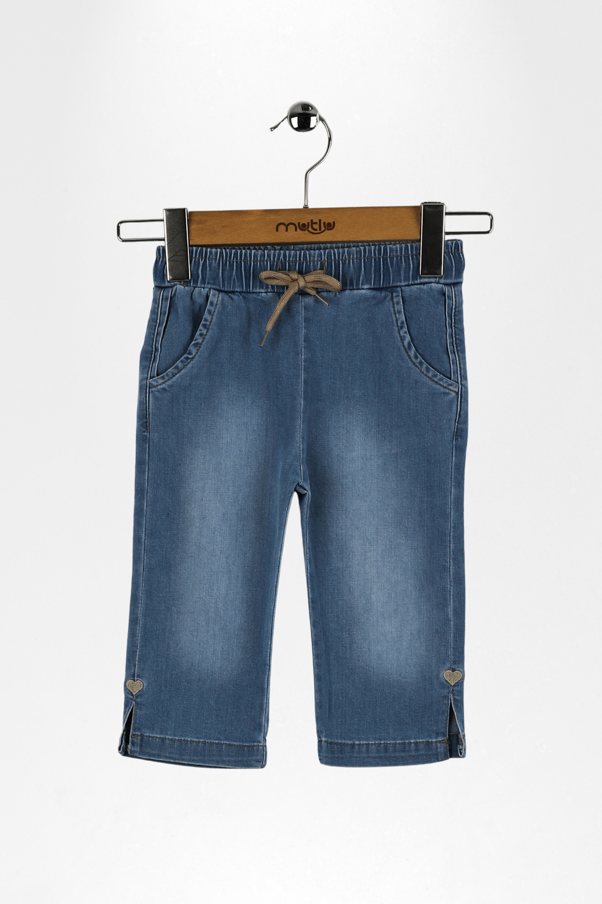 KALP NAKIŞLI KIZ PANTOLON