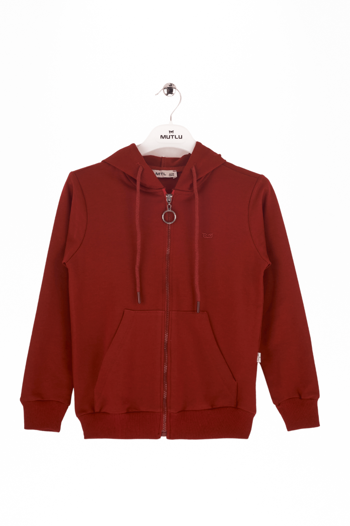 KANGURU CEPLİ UZUN KOL UNİSEX HIRKA