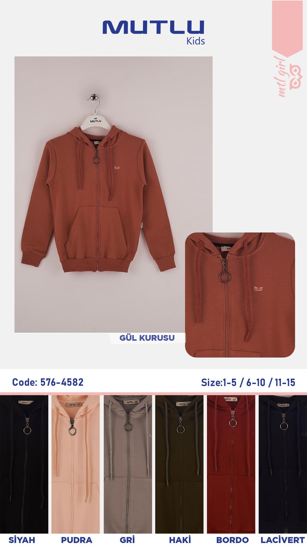 KANGURU CEPLİ UZUN KOL UNİSEX HIRKA