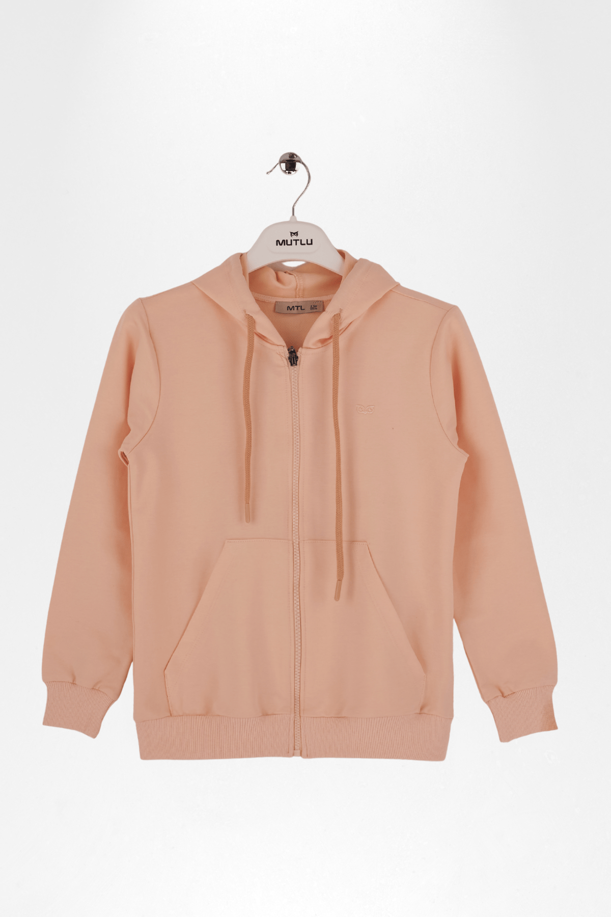 KANGURU CEPLİ UZUN KOL UNİSEX HIRKA