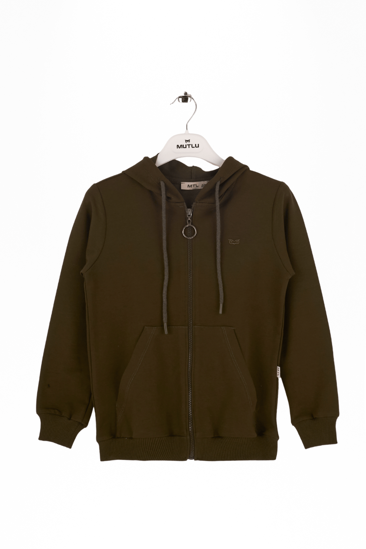 KANGURU CEPLİ UZUN KOL UNİSEX HIRKA