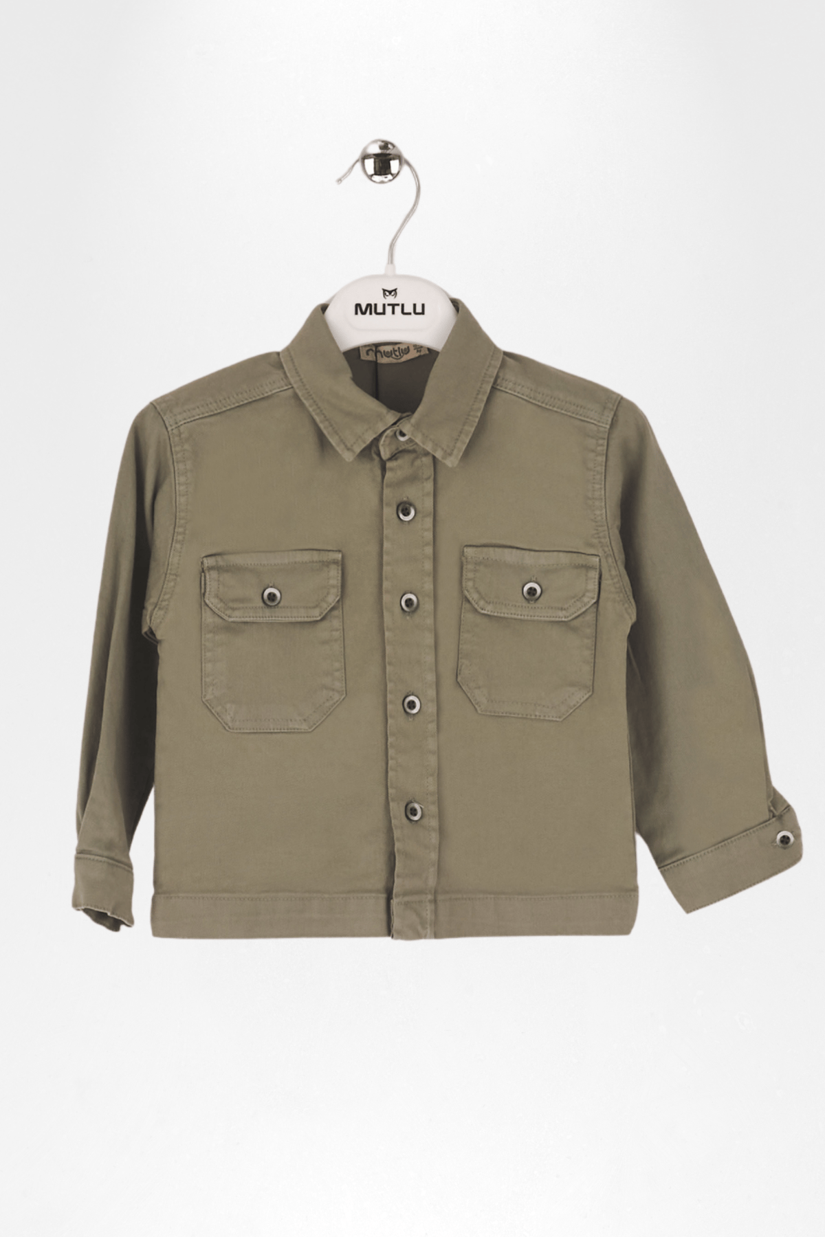 KAPAK CEPLİ ERKEK GABARDİN GÖMLEK