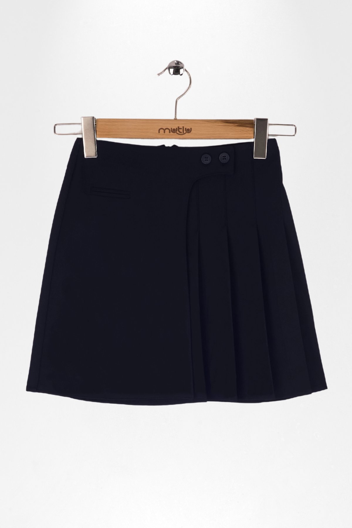 KAPAMA DETAYLI KIZ OKUL ETEK