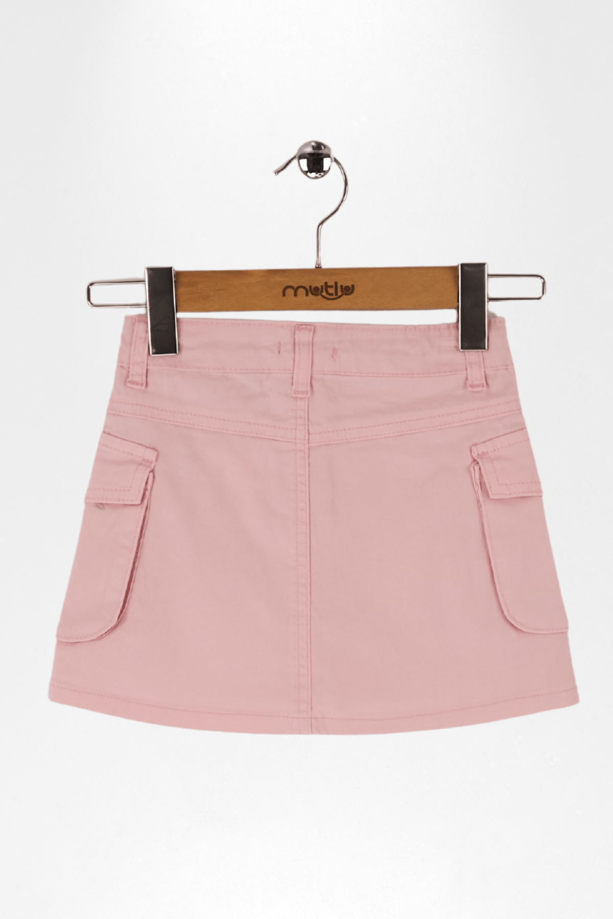 KARGO CEPLİ KIZ GABARDİN ETEK