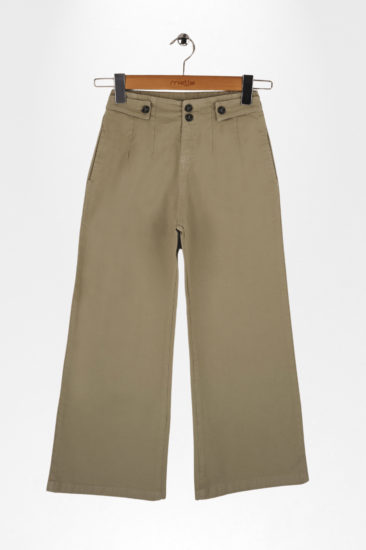 KEMER BANTLI PENSLİ KIZ PANTOLON