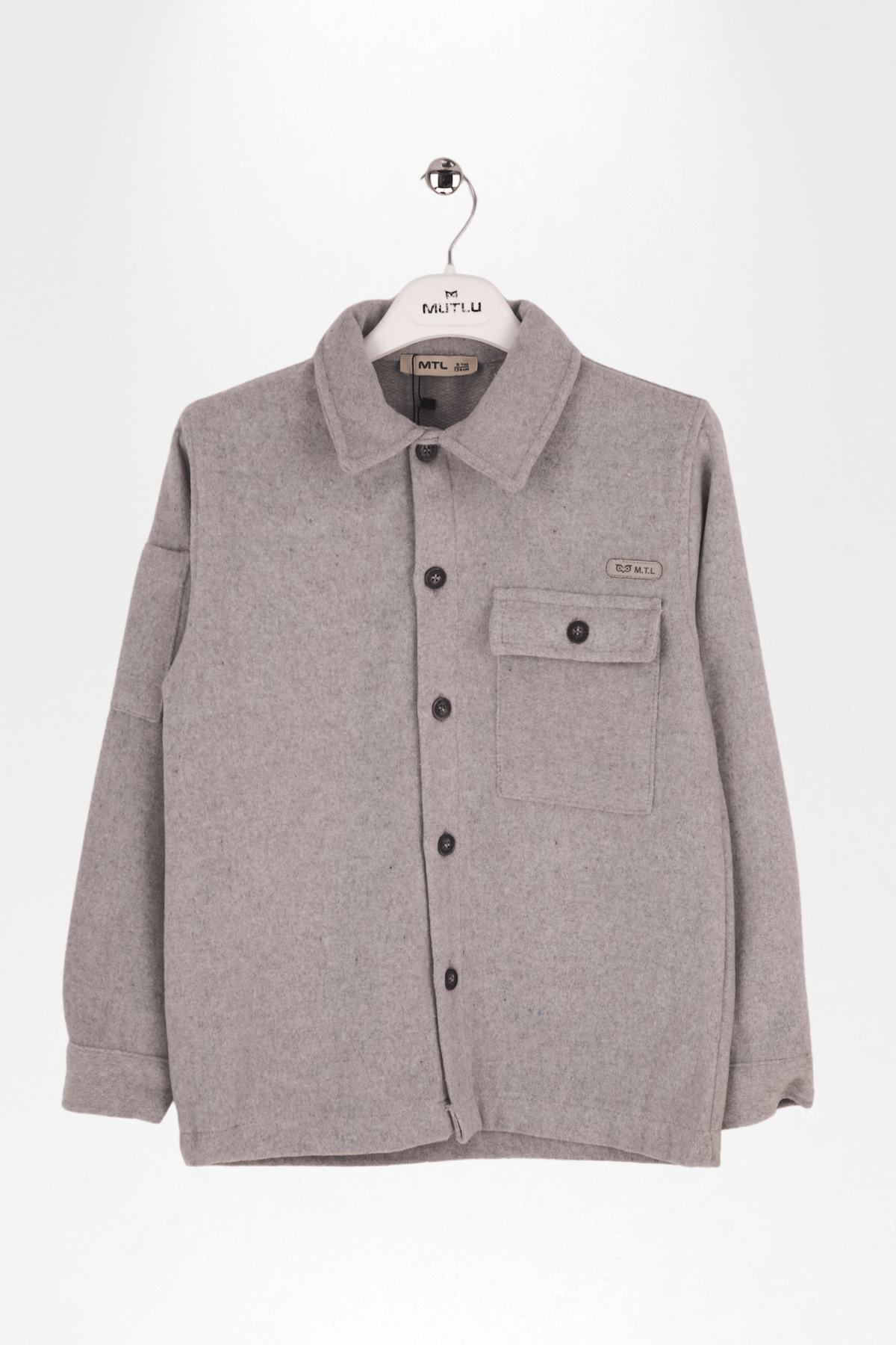 KOL CEPLİ ERKEK OVERSİZE GÖMLEK