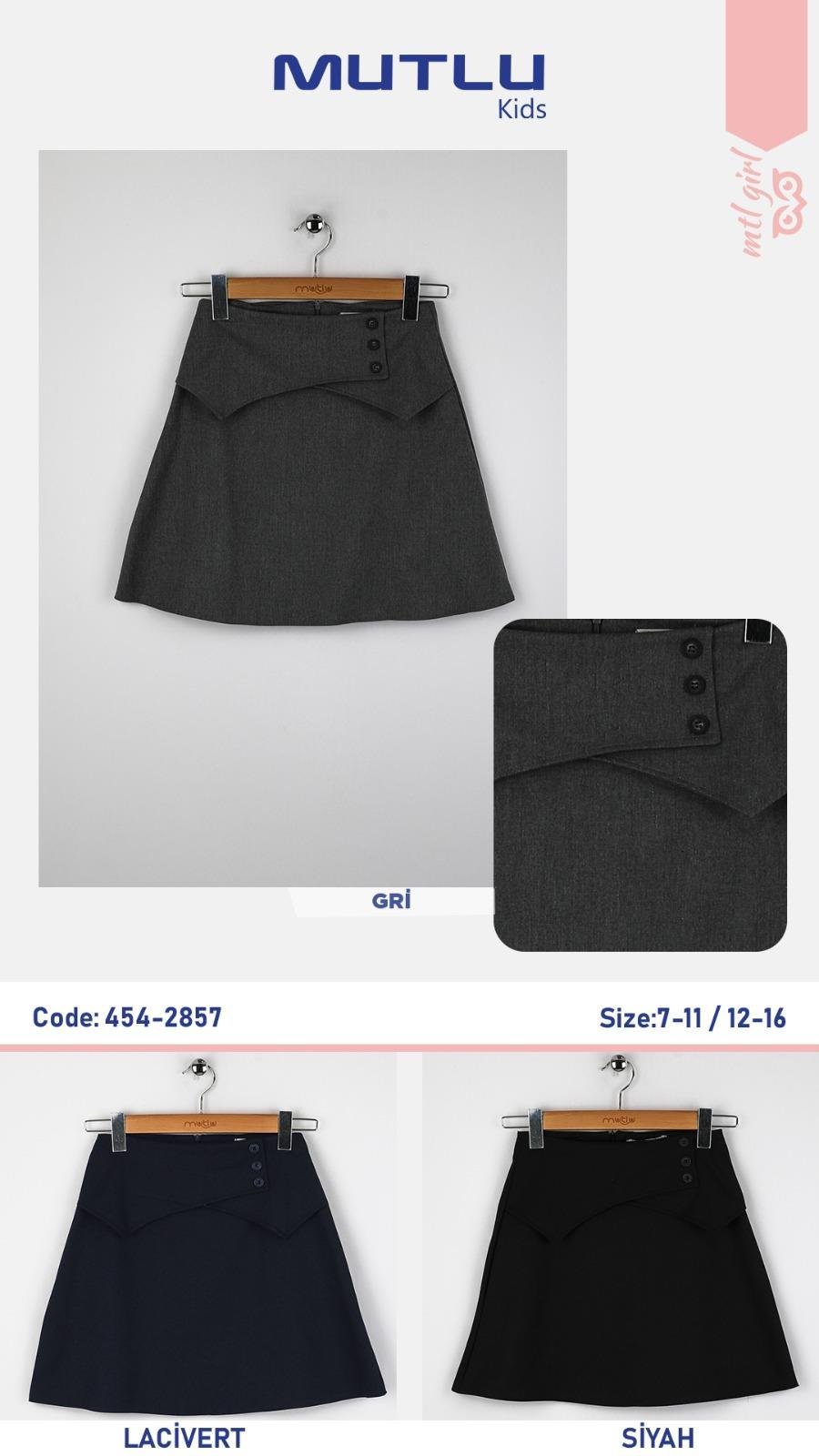 KORSAJ DETAYLI KIZ ETEK