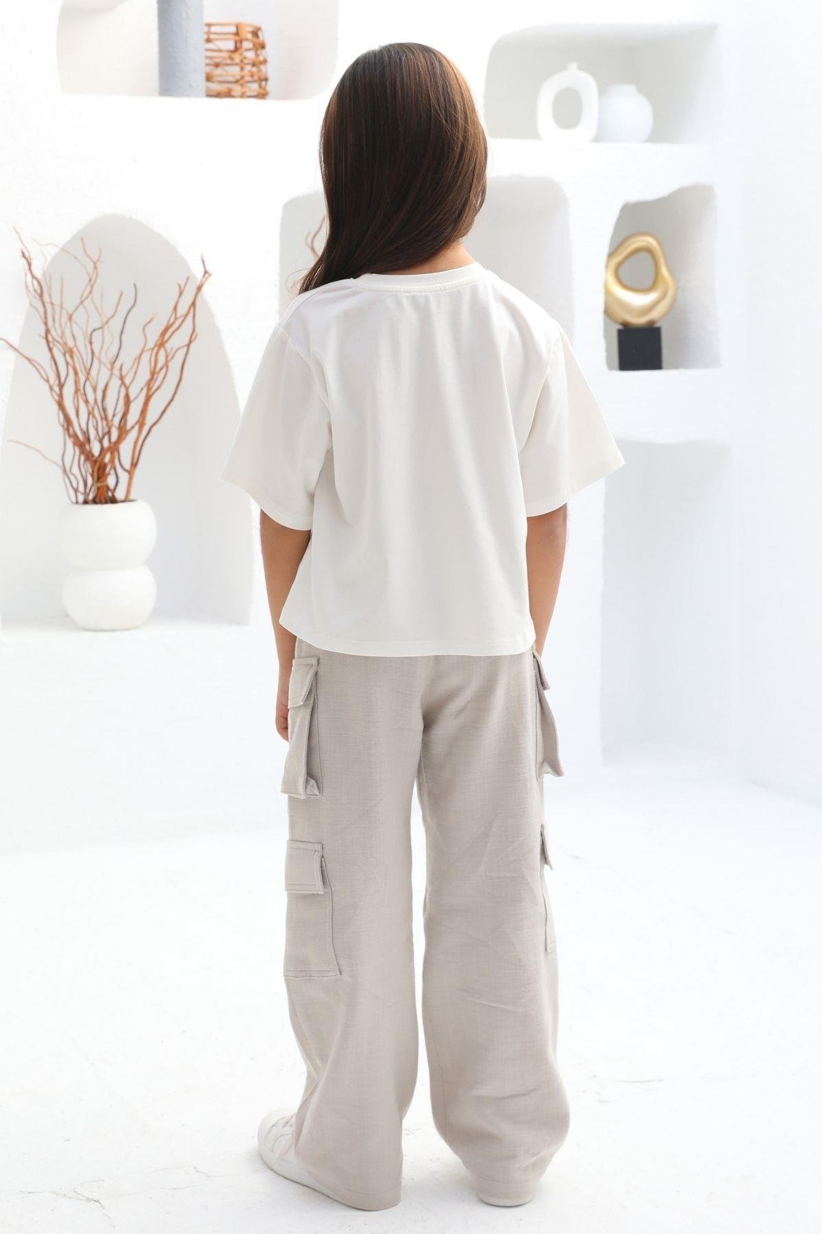 KÖRÜK CEPLİ KIZ PANTOLON