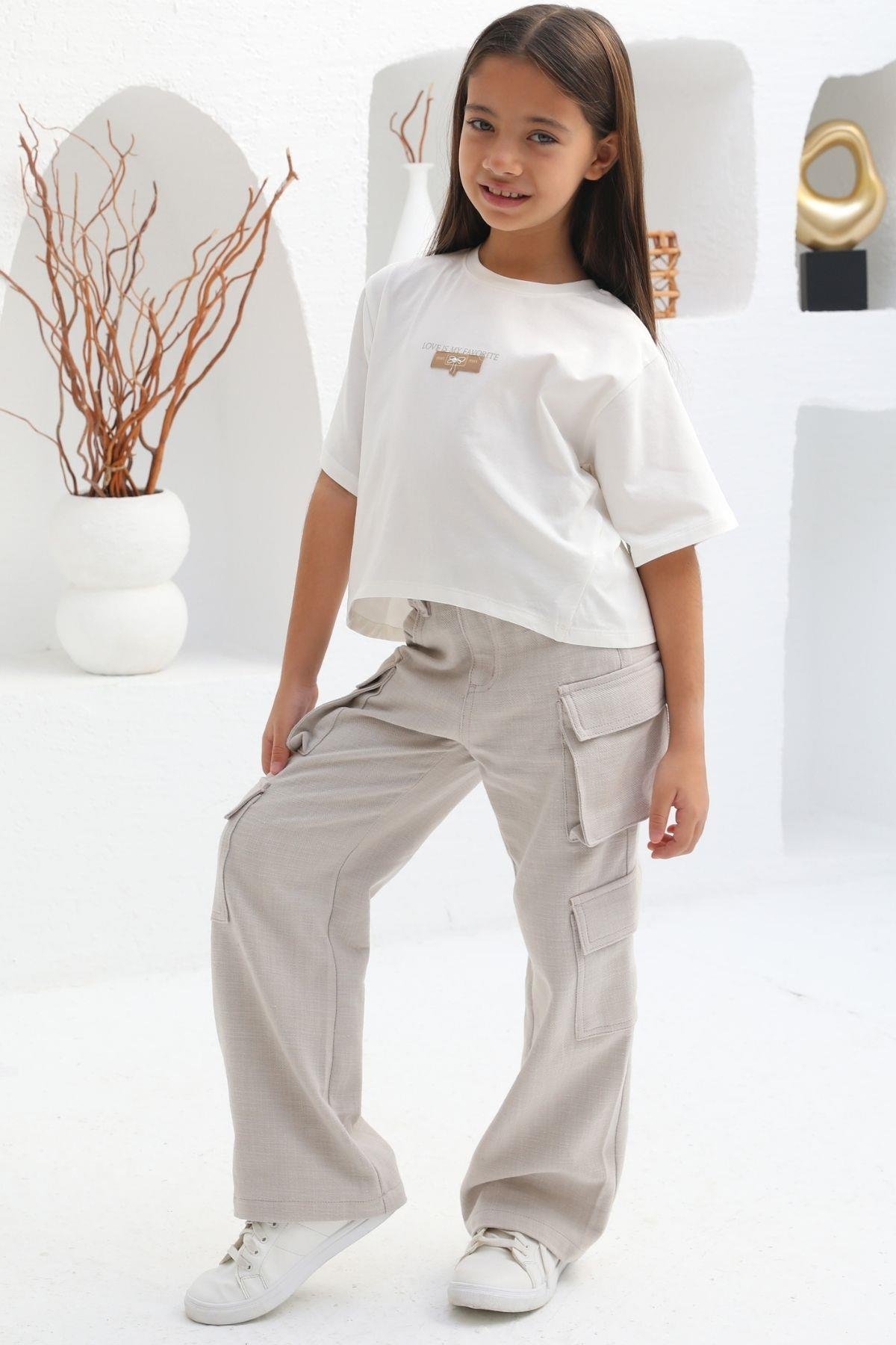 KÖRÜK CEPLİ KIZ PANTOLON