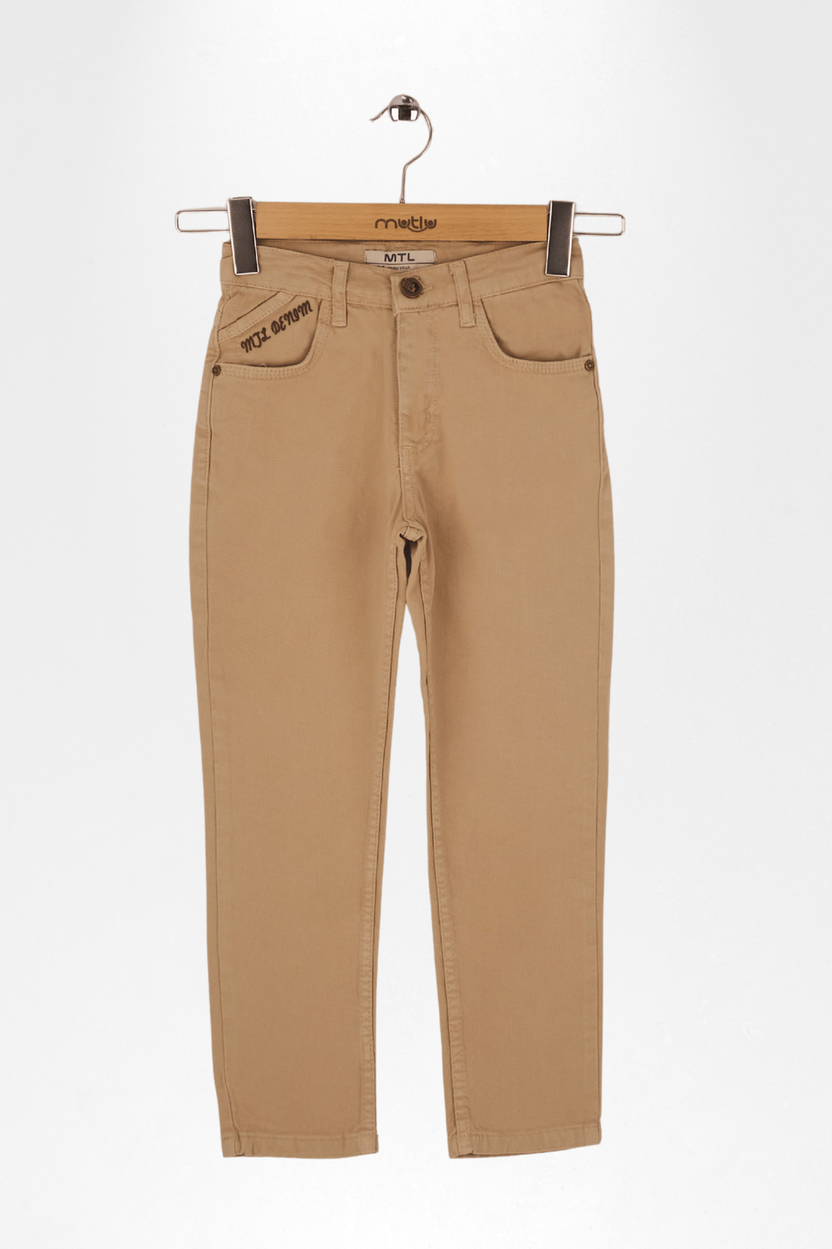 KÜÇÜK BİYE CEPLİ ERKEK PANTOLON