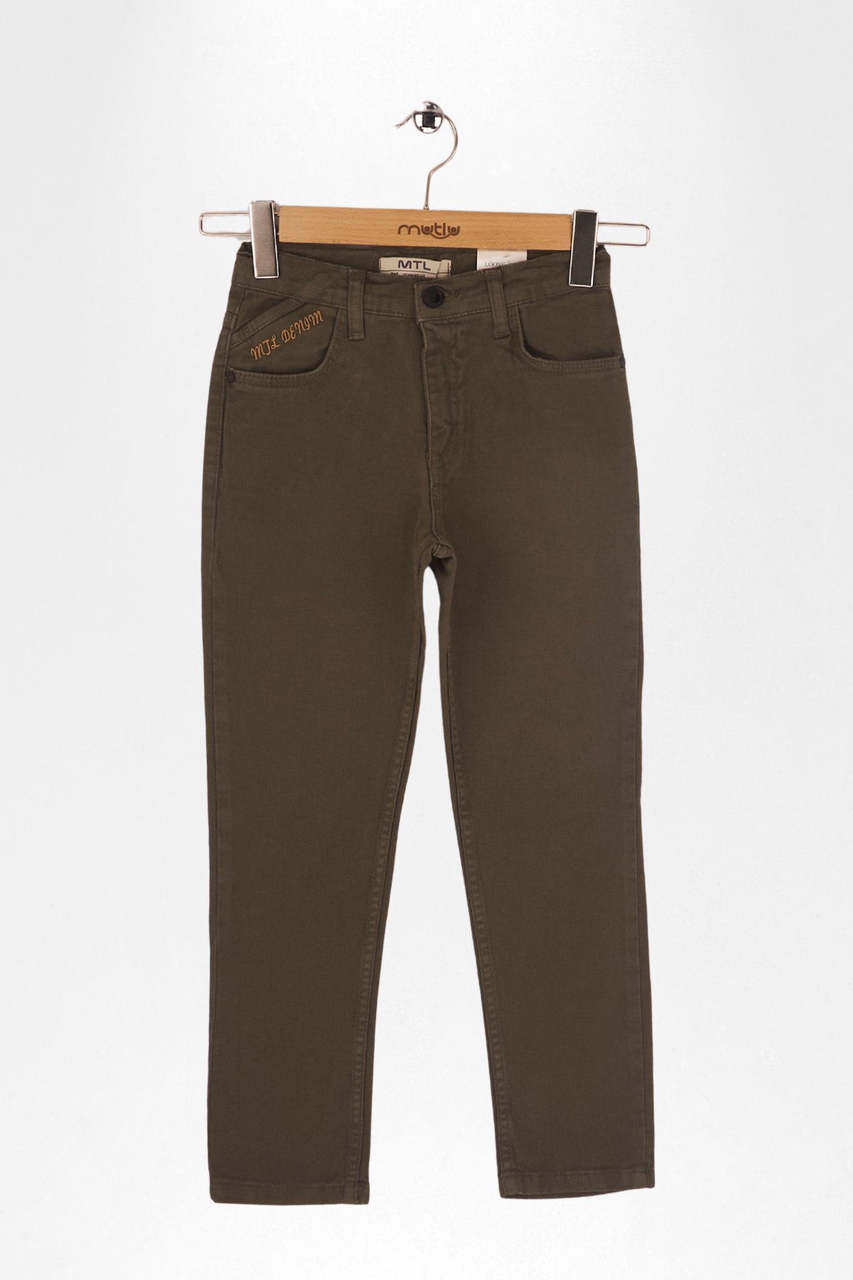 KÜÇÜK BİYE CEPLİ ERKEK PANTOLON