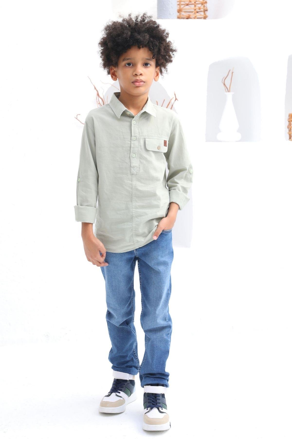 KÜÇÜK CEP PARÇALI ERKEK KOT PANTOLON