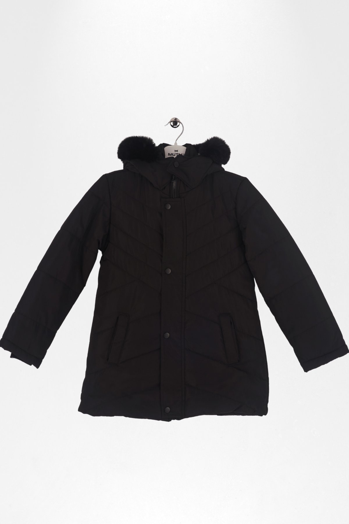 KÜRKLÜ BASİC KIZ MONT