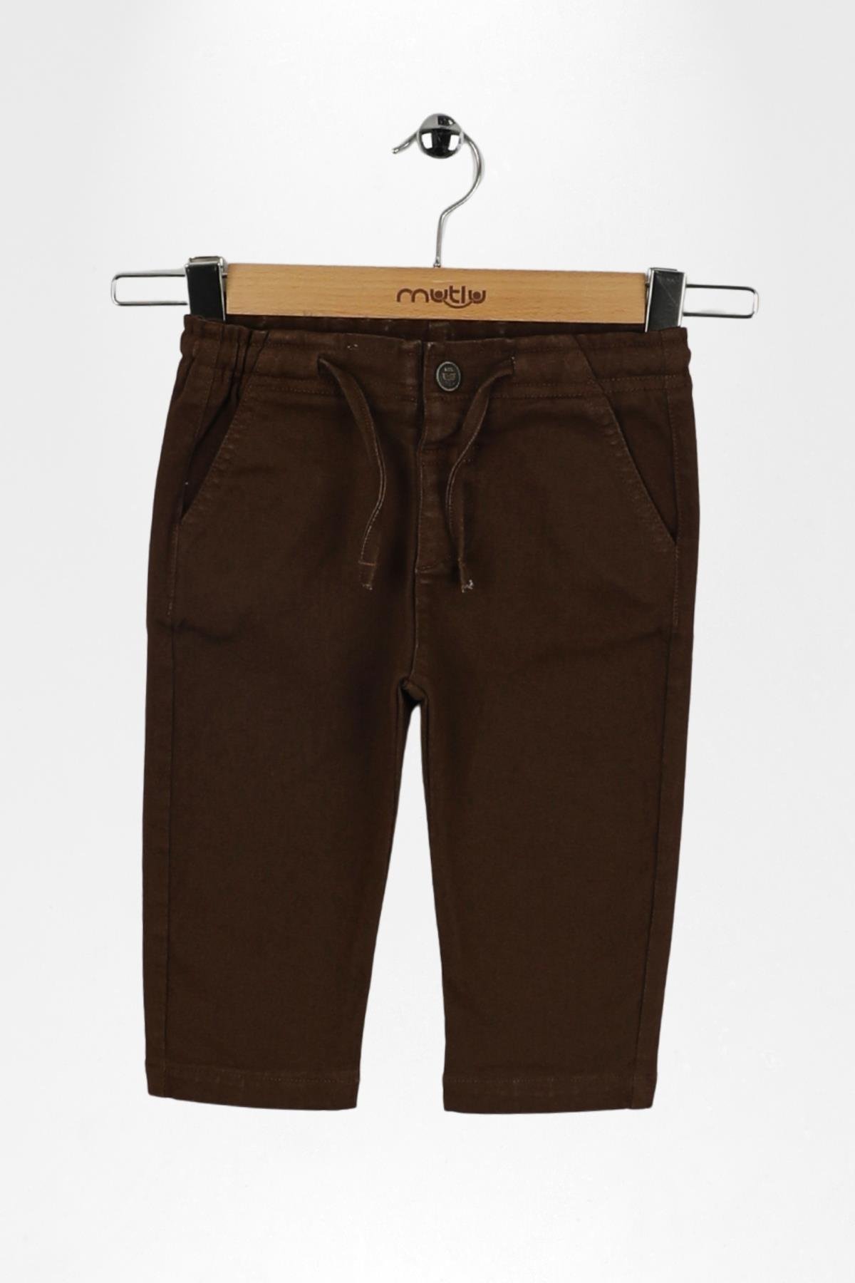 LASTİKLİ KORDONLU ERKEK PANTOLON