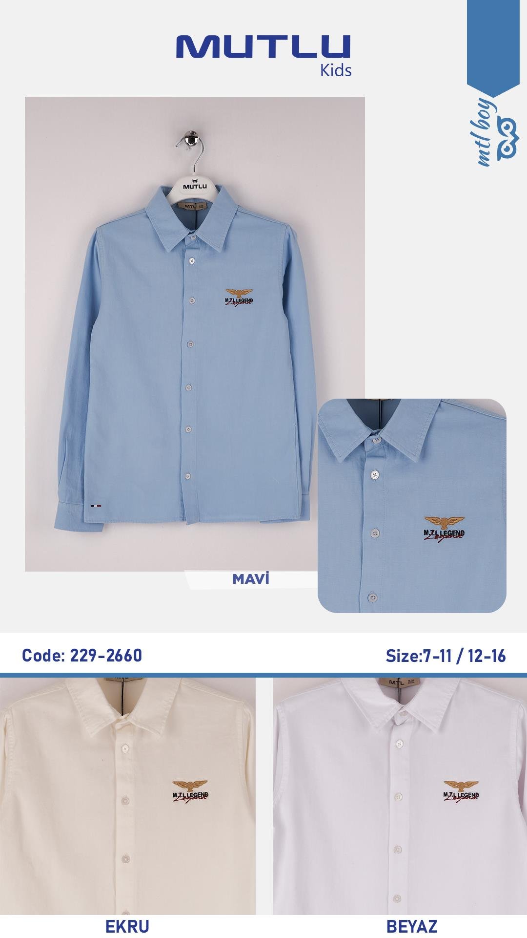 MTL LEGEND NAKIŞLI ERKEK GÖMLEK