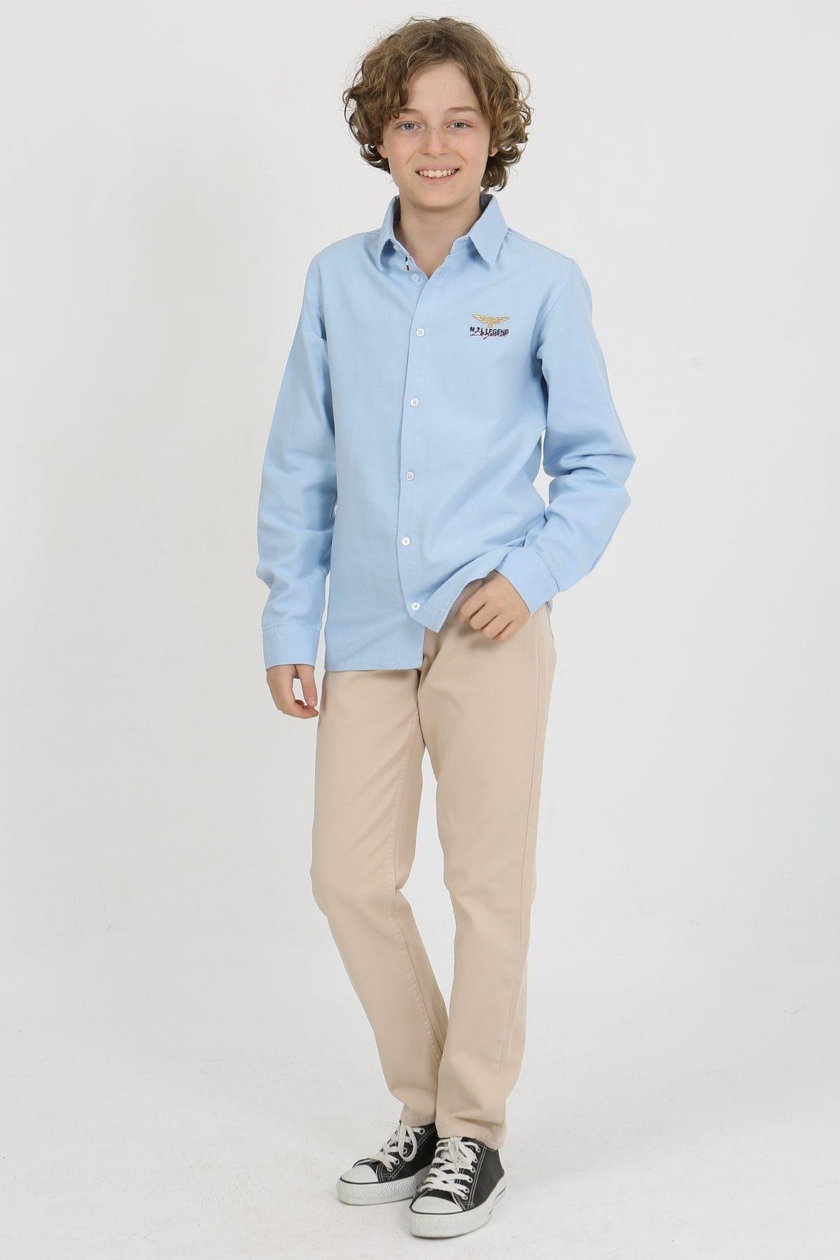 MTL LEGEND NAKIŞLI ERKEK GÖMLEK