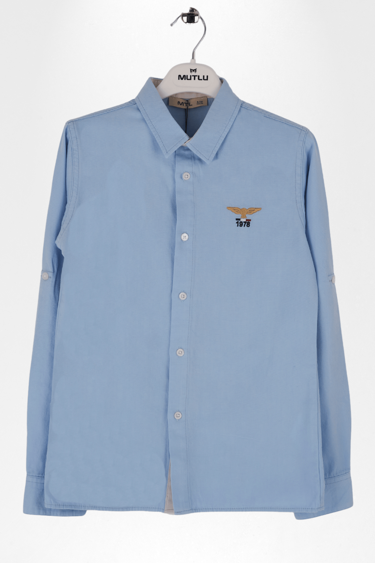 NAKIŞLI GARNİLİ ERKEK GÖMLEK