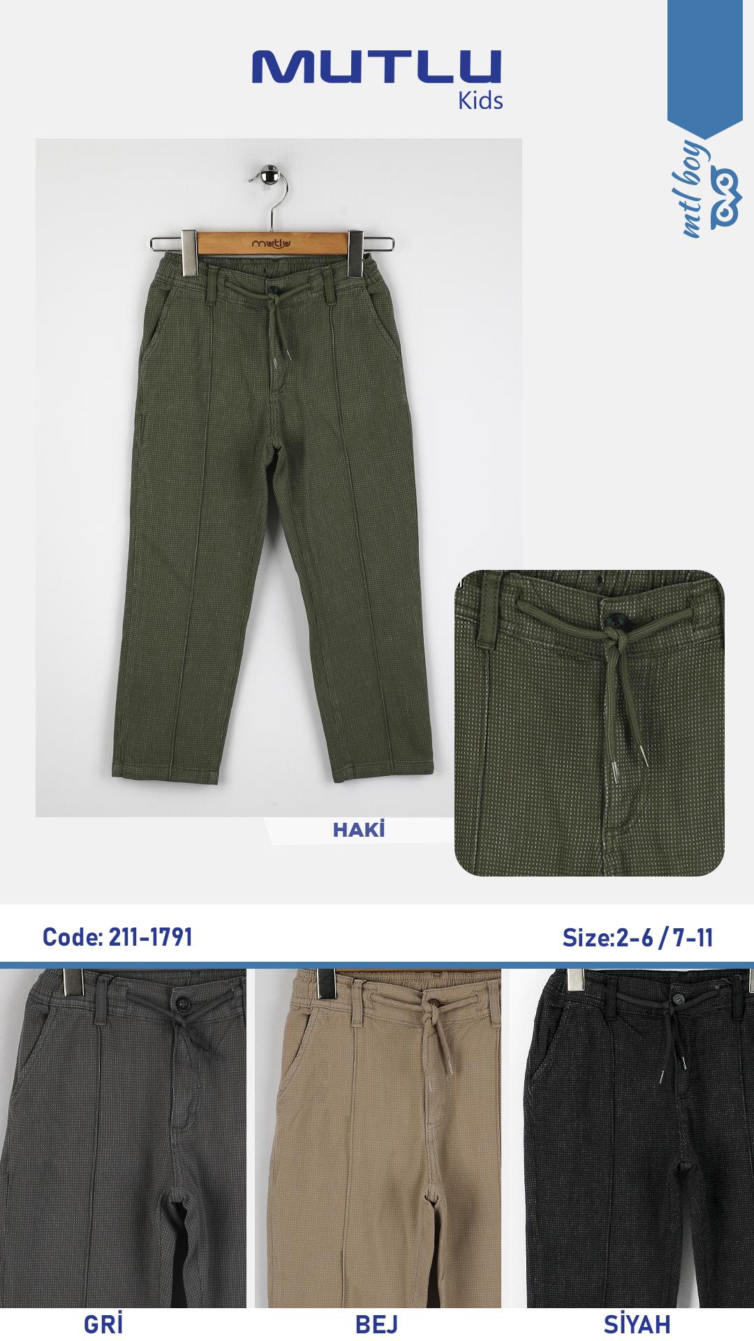 NERVÜR DİKİŞLİ ERKEK PANTOLON