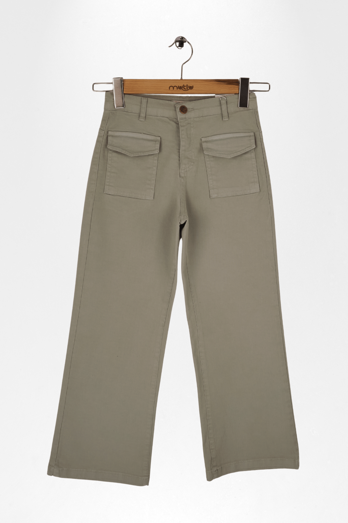 ÖN CEPLİ GABARDİN PANTOLON