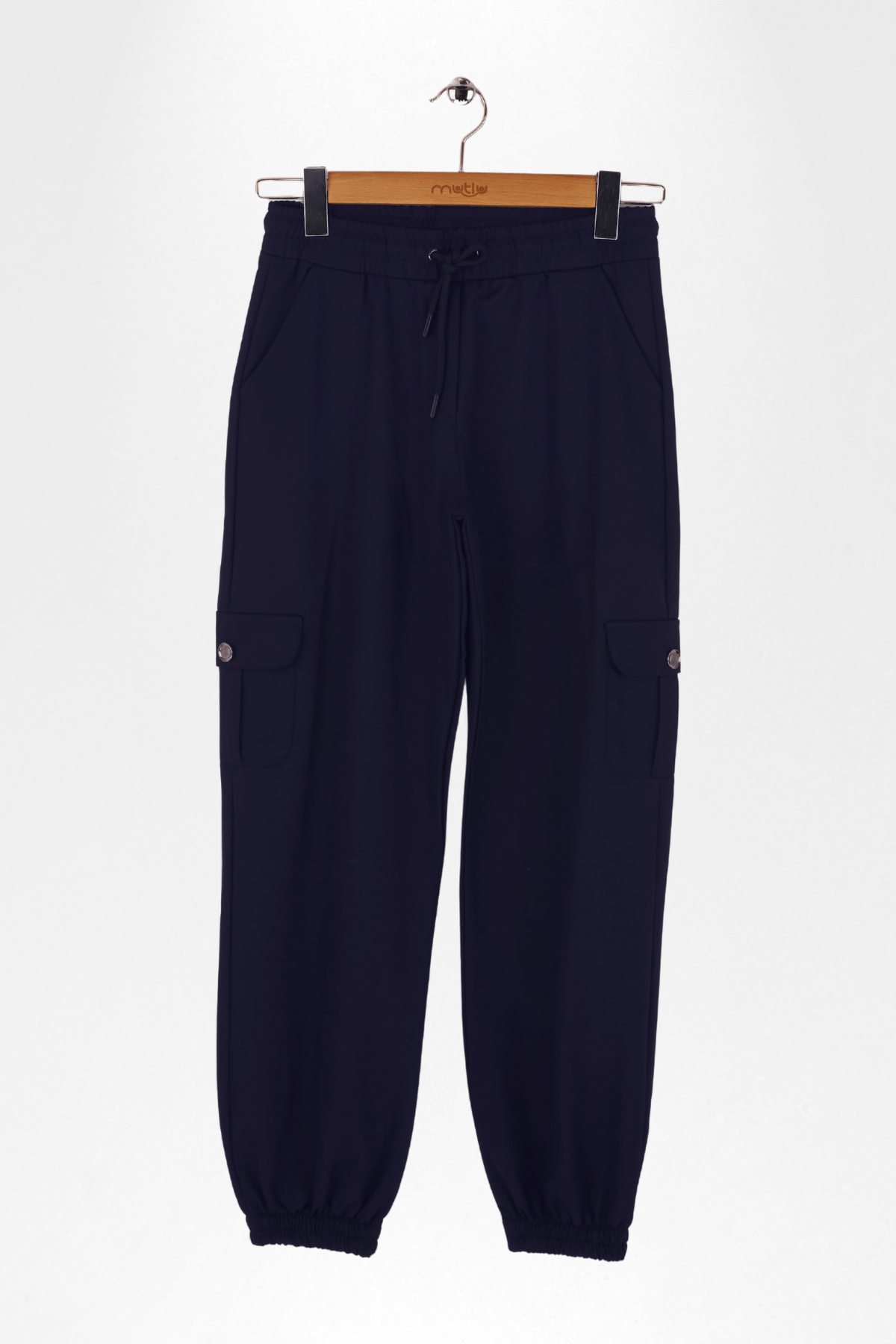 PAÇA VE BEL LASTİKLİ KIZ OKUL PANTOLON