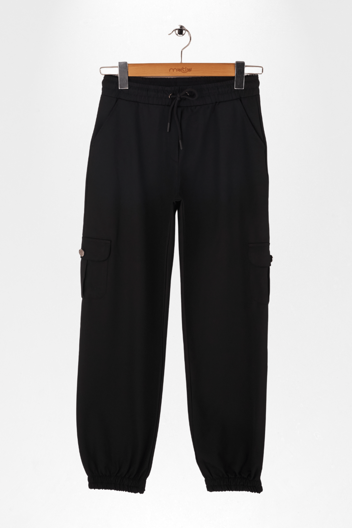 PAÇA VE BEL LASTİKLİ KIZ OKUL PANTOLON