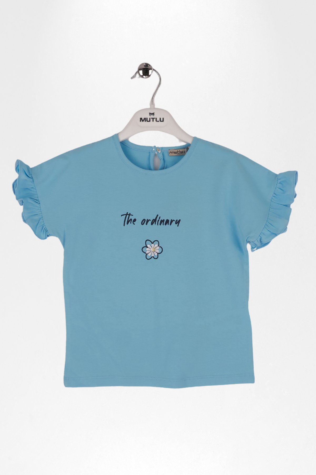 PAPATYA DETAYLI KIZ TSHIRT