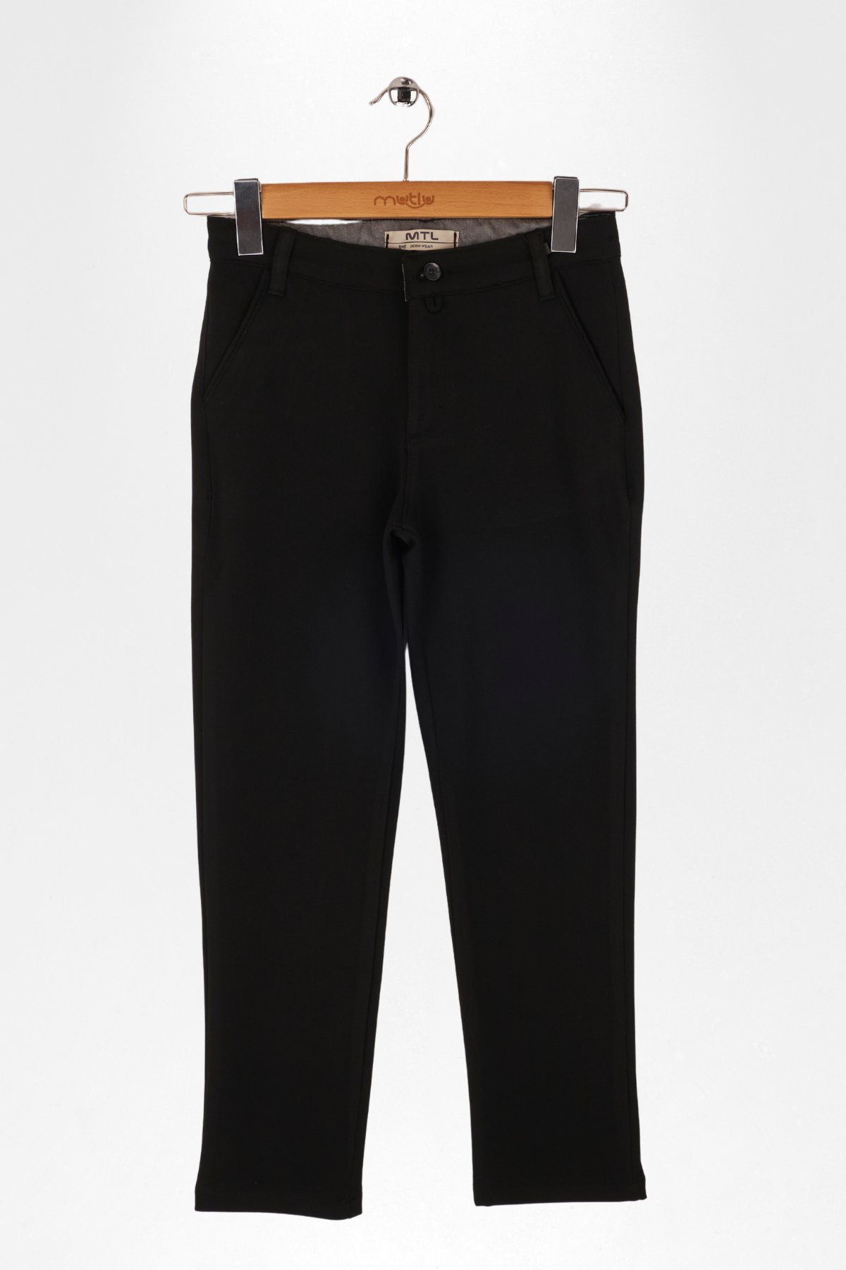 PAT BRİT DETAYLI ERKEK OKUL PANTOLON