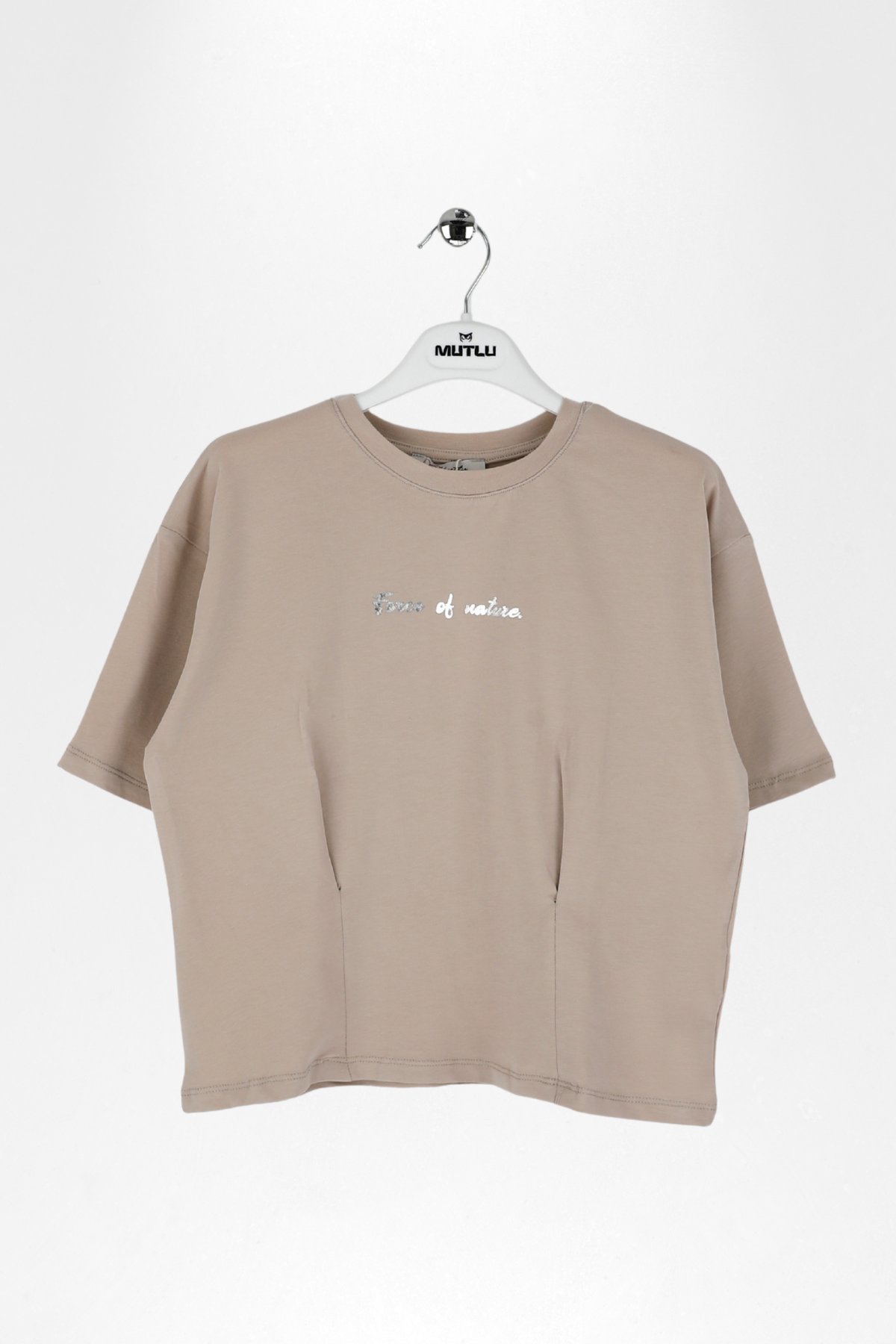 PENS DETAYLI BASKILI KIZ TSHIRT