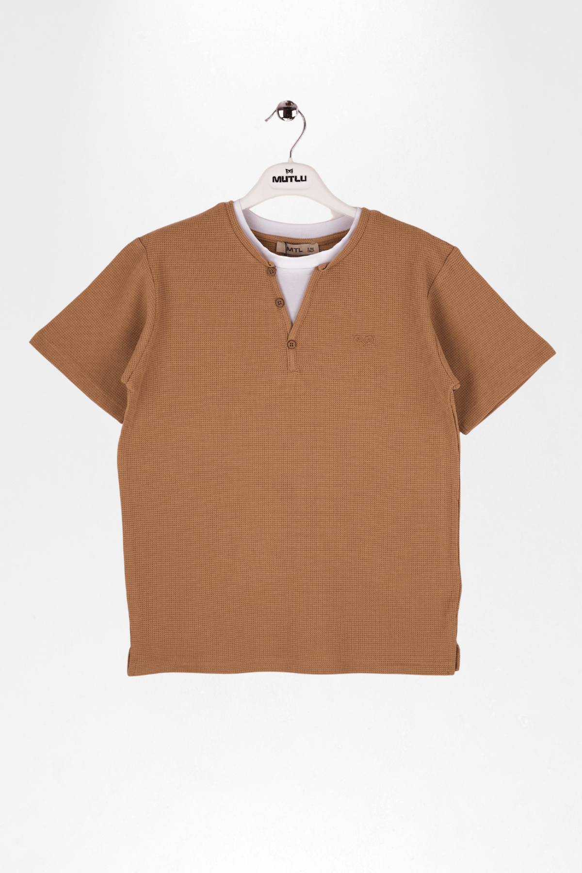 PENYE GARNİLİ WAFFLE ERKEK TSHIRT