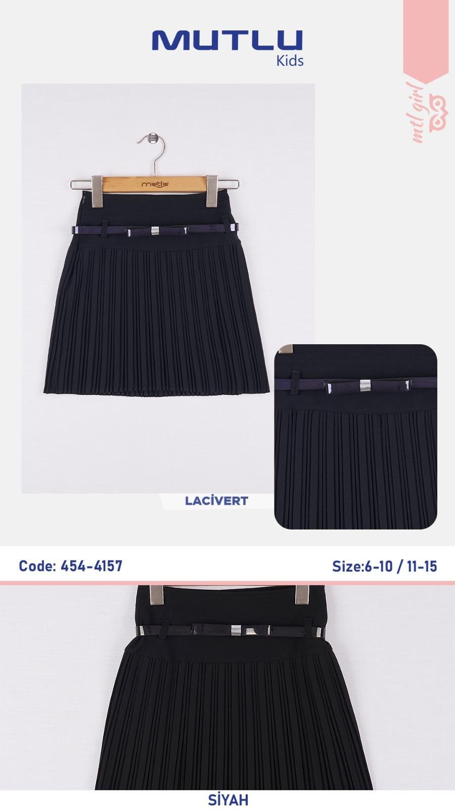 PİLİSELİ KEMERLİ OKUL ETEK