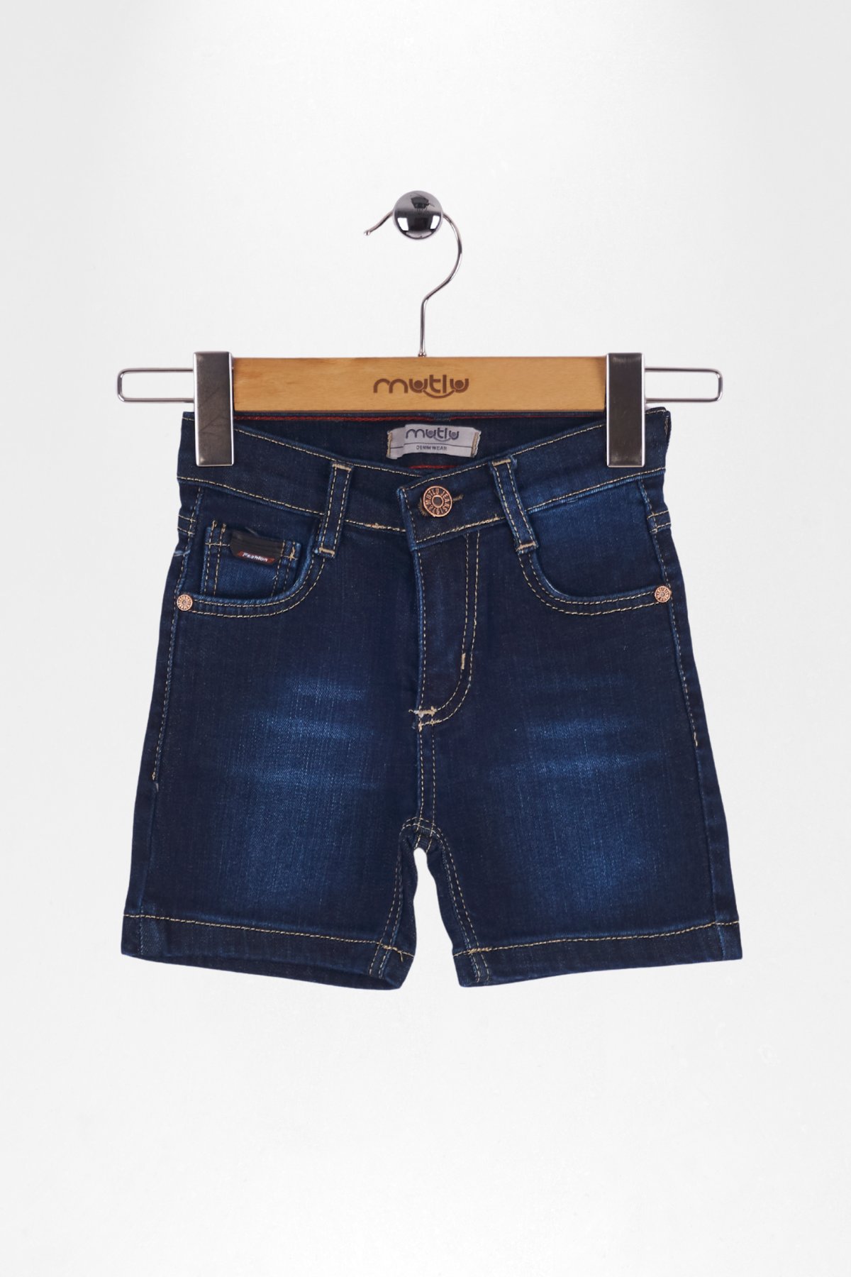 PUNTO DETAYLI ERKEK KOT ŞORT