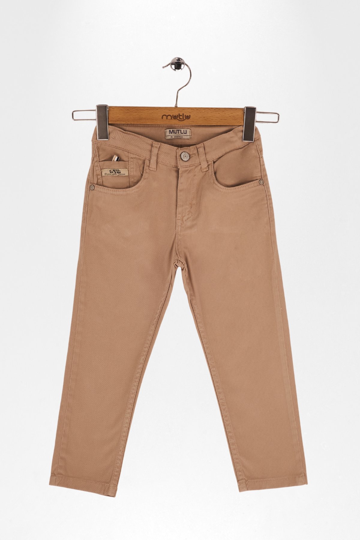 SAAT CEP DOKUMA ETİKETLİ ERKEK PANTOLON