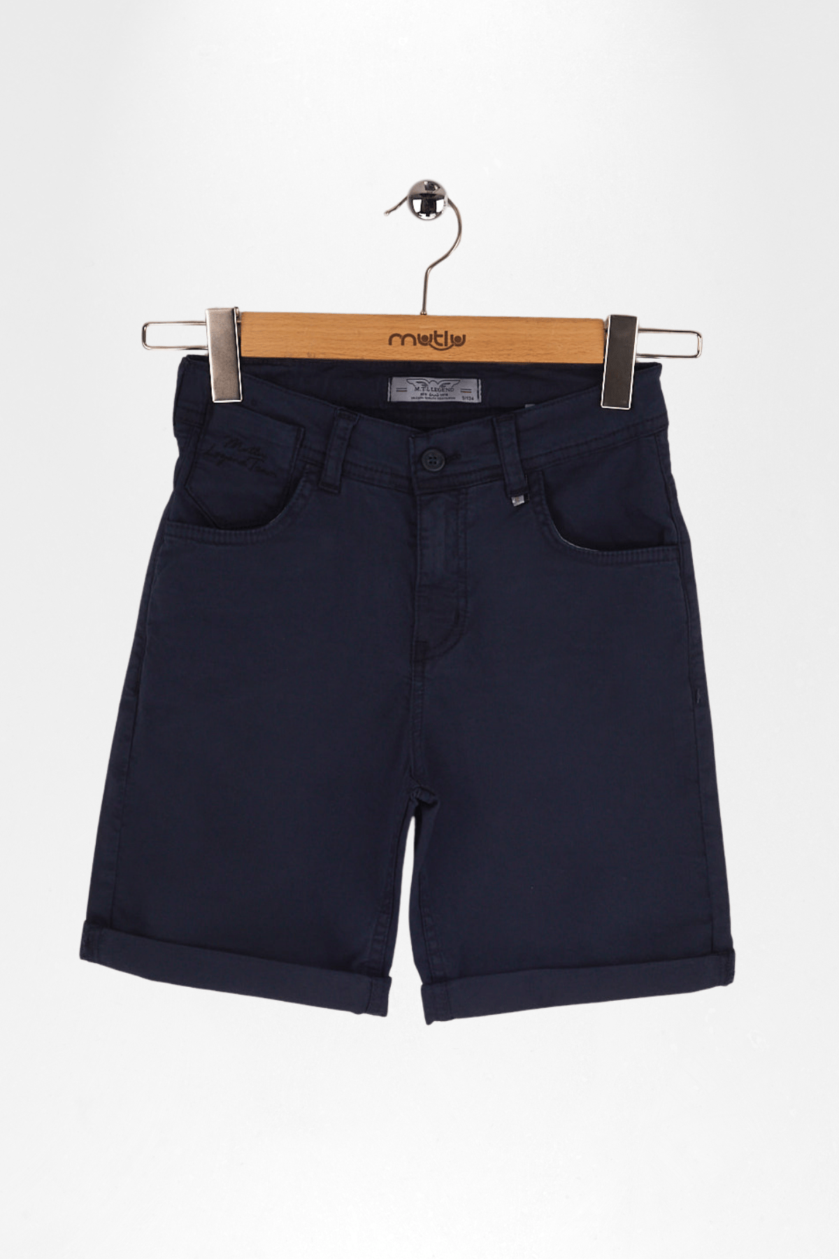 SAAT CEP NAKIŞLI ERKEK BERMUDA