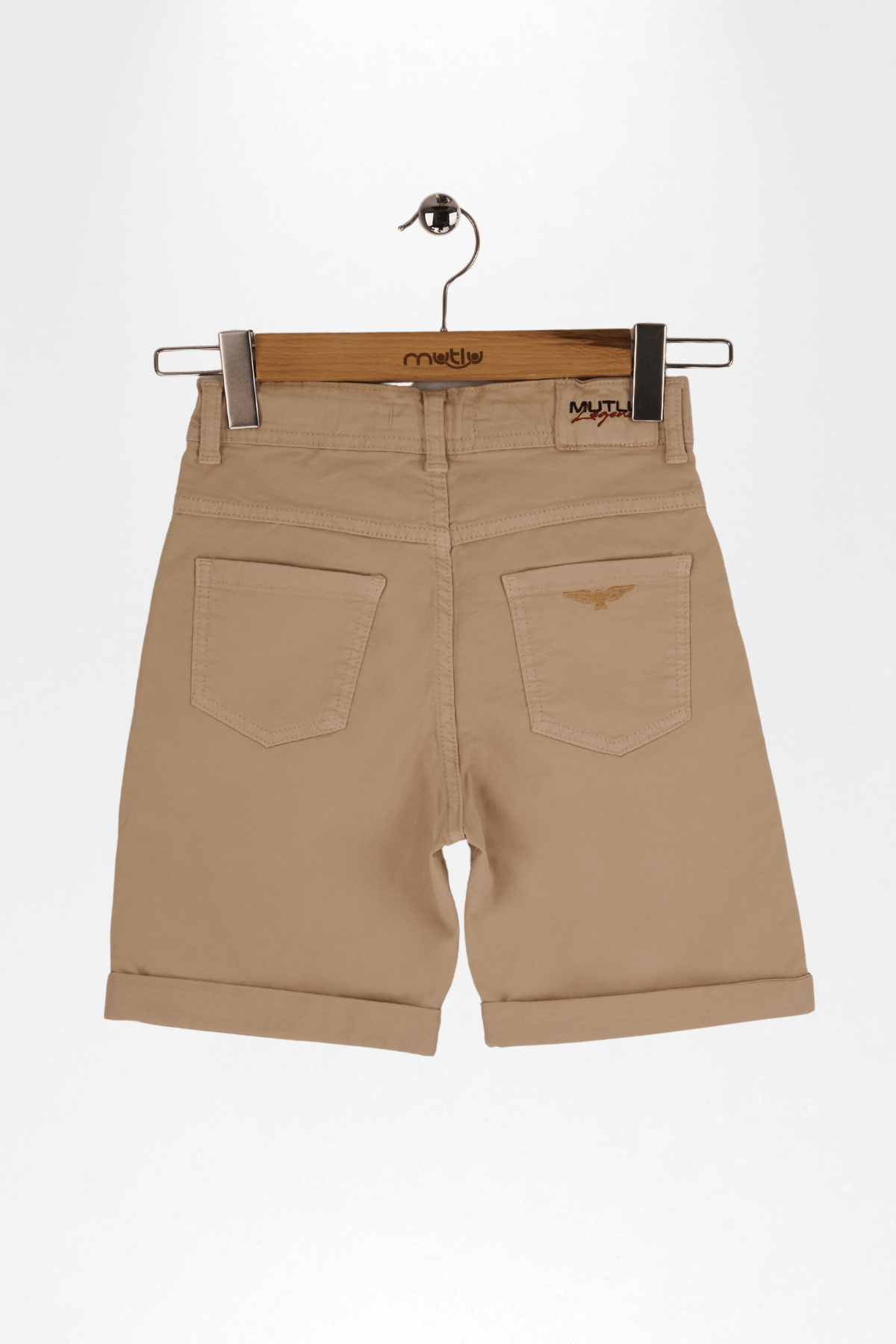 SAAT CEP NAKIŞLI ERKEK BERMUDA