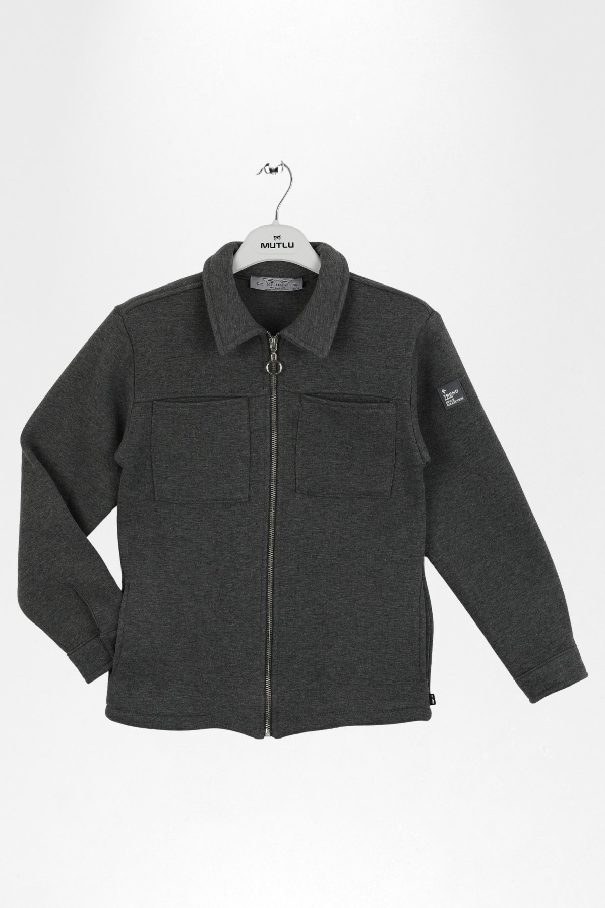 ŞARDONLU FERMUARLI ERKEK HIRKA