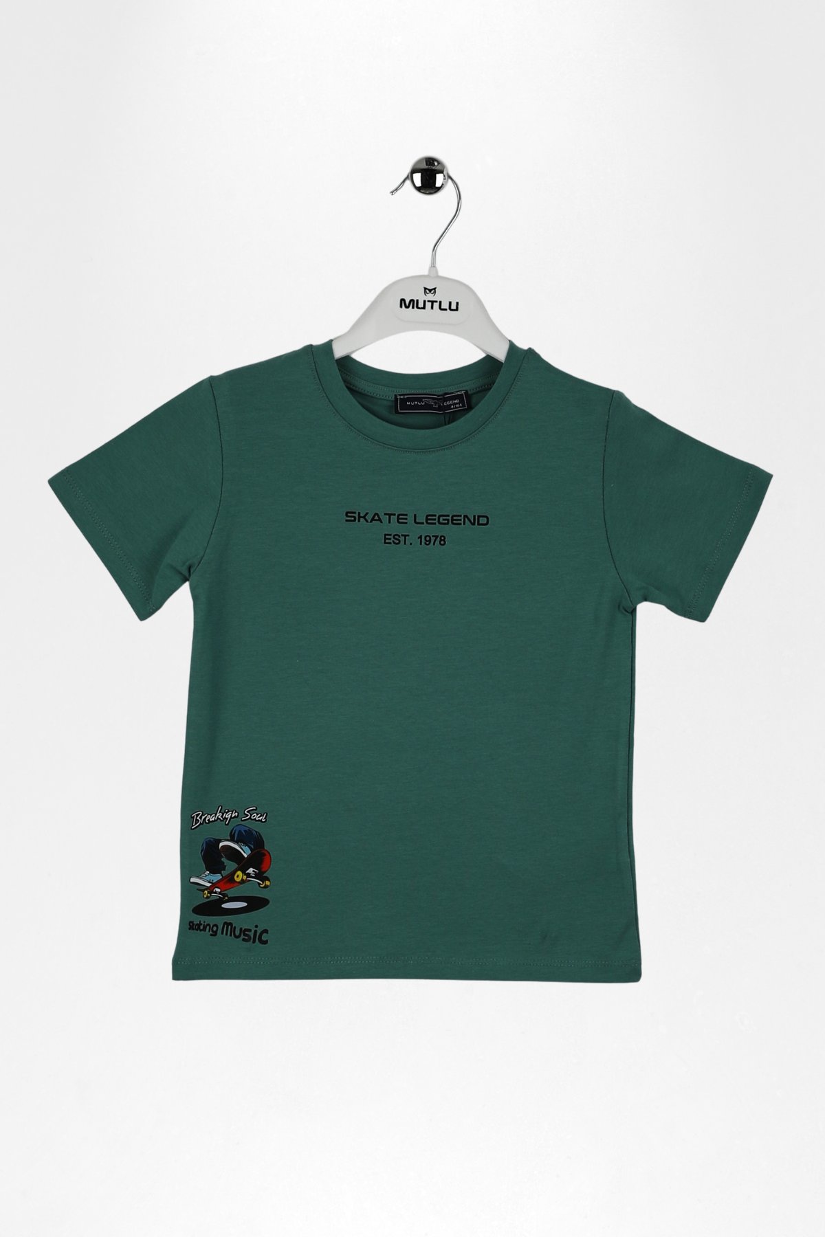 SIRT BASKILI ERKEK TSHIRT